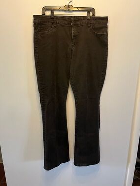 KUT. Women's Black Stretch Bootcut Jeans